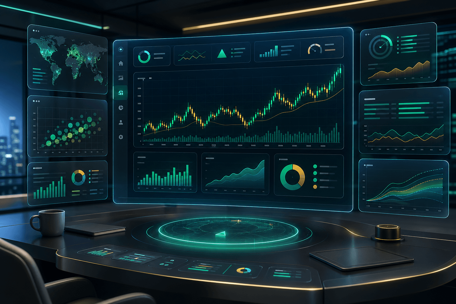 Screenshot of MarketPilot — Business & Analytics project by Dhanush Kumar R